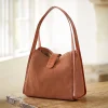 Fashion Sac Épaule en Suédine Fidèle au Havane Sacs | Sacs À Main