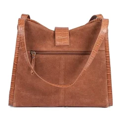 Fashion Sac Épaule en Suédine Fidèle au Havane Sacs | Sacs À Main