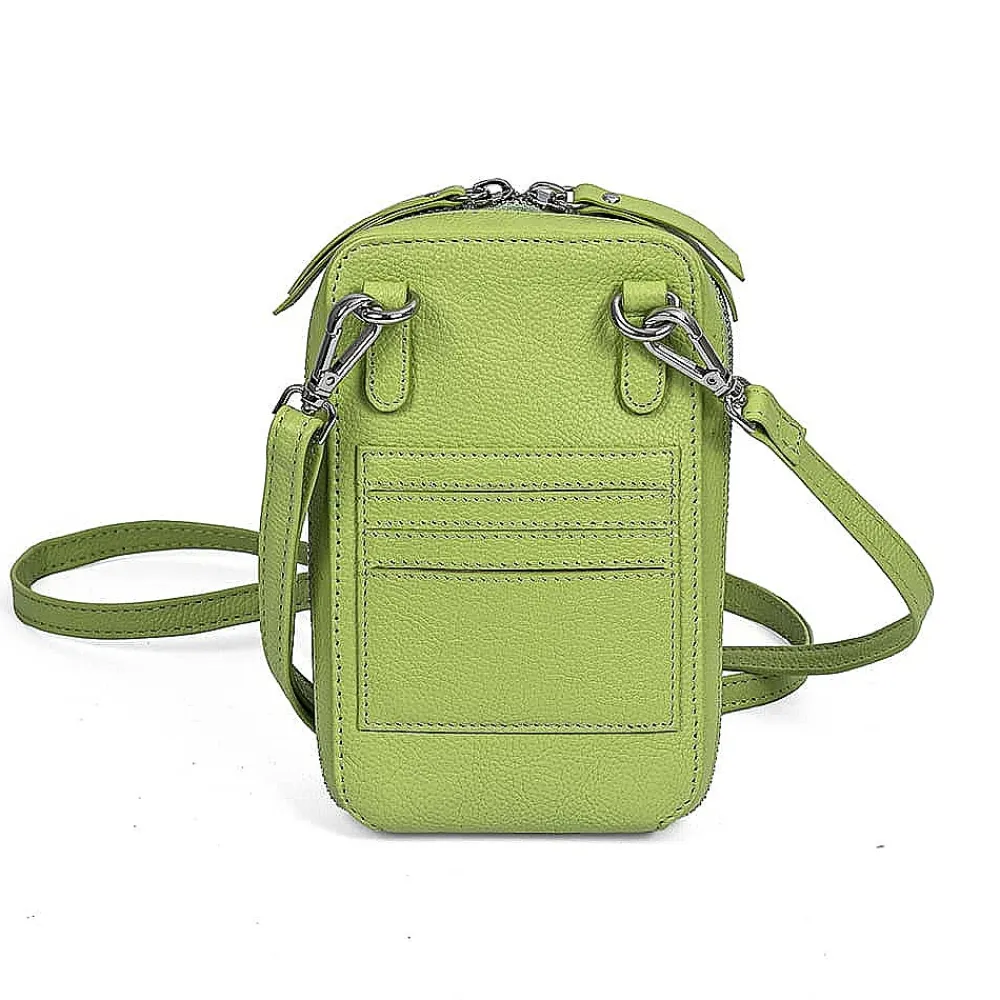 Hot Sac Polyvalent en Cuir Exister Pour le Vert Citron Sacs | Sacs Portés Travers