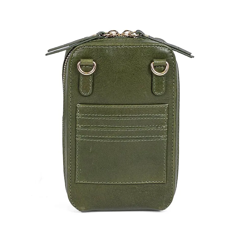 Shop Sac Polyvalent en Cuir Feu Vert Sacs Portés Travers