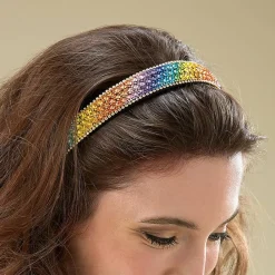 Clearance Serre-Tête Kaléidoscope de Couleurs Accessoires Cheveux