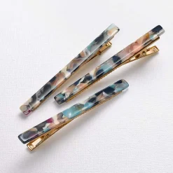 Best Sale Trio de Barrettes Pot-Pourri Marbré Accessoires Cheveux